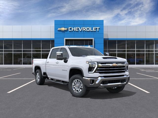 2026 Chevrolet Silverado 2500 HD LTZ in Summit White — front three-quarter view